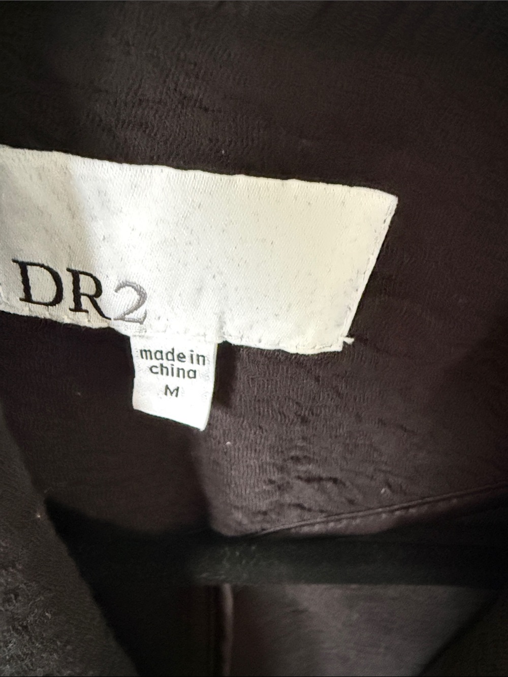 DR2 Black Shawl Collar Textured Knit Cardigan Blazer - Picture 2 of 3